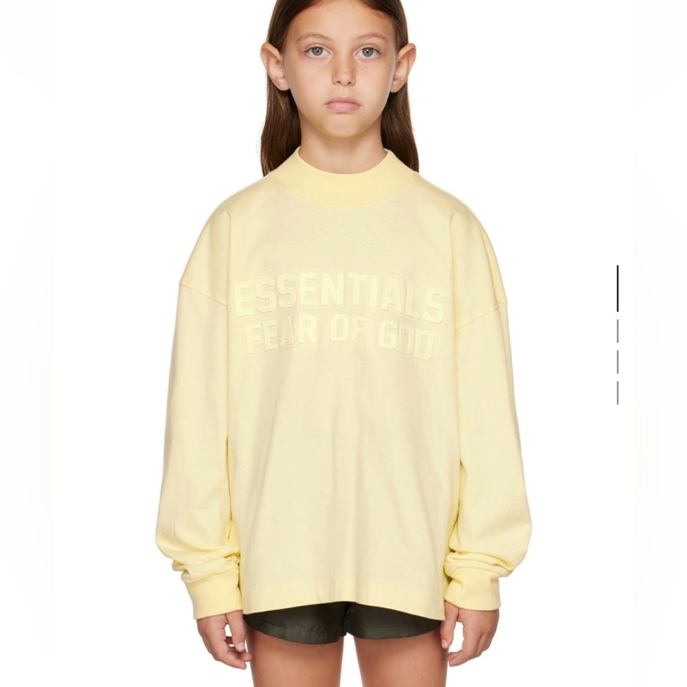 Fear of God Essentials Kids Mockneck Longsleeve